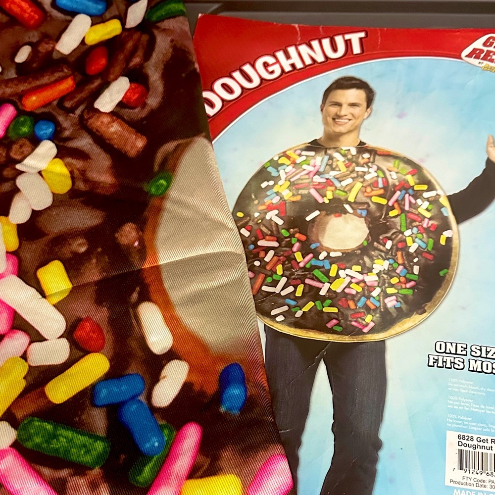Colorful Doughnut Costume with Sprinkles